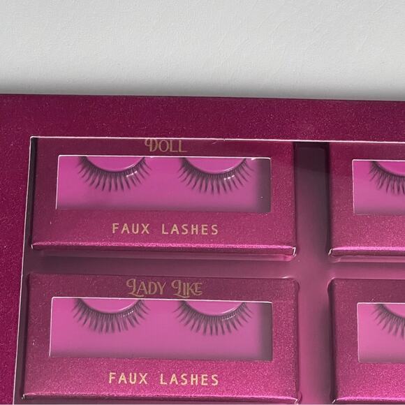 Makeup Beauty Assorted Styles Six Pairs Lash Set Kit New in Box - Picture 2 of 8